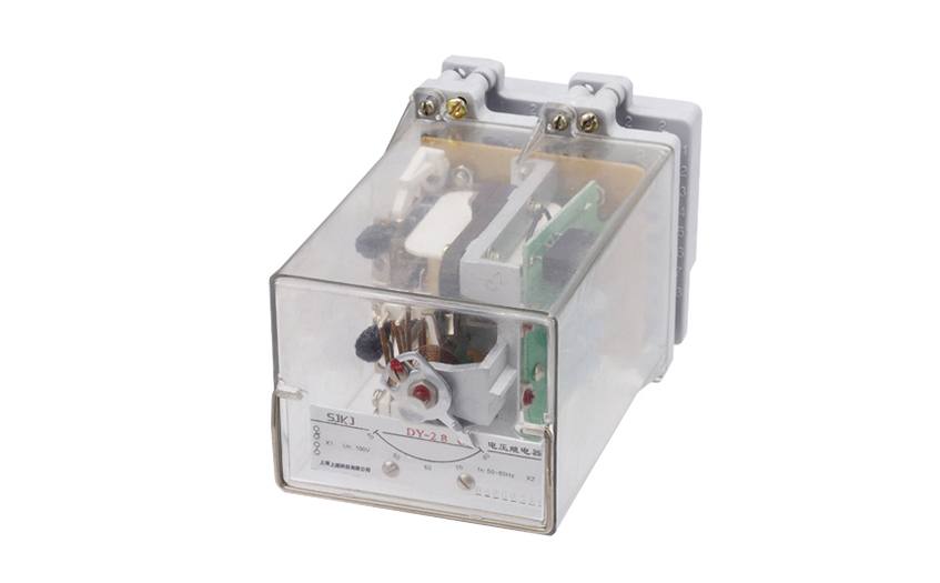 DY-28CE電壓繼電器安裝尺寸及參