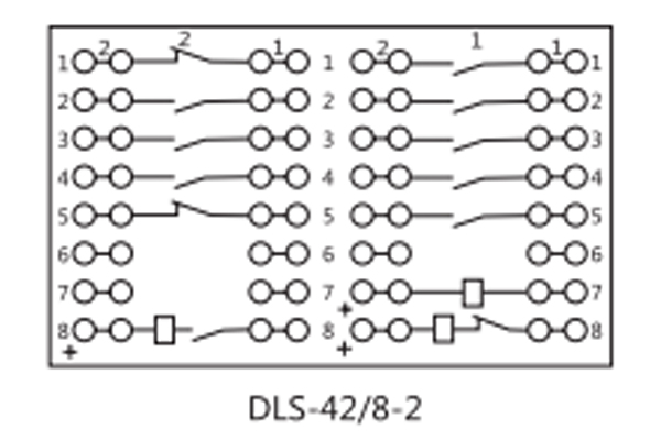 DLS-42/8-2接線(xiàn)圖 DLS-42/8-2接線(xiàn)圖